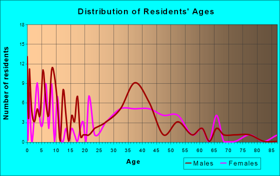 Loretto, Minnesota Age and Sex of Residents