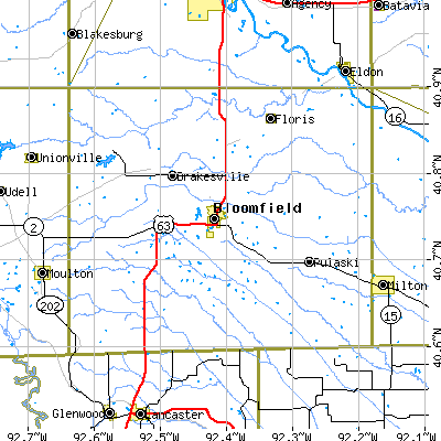 Davis County close-up map