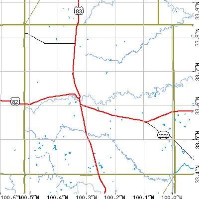King County close-up map