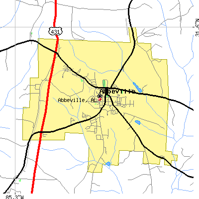 Abbeville map