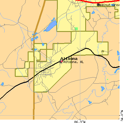 Altoona map