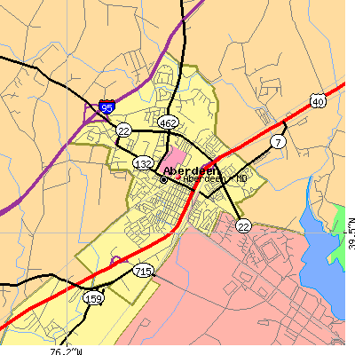 Aberdeen map