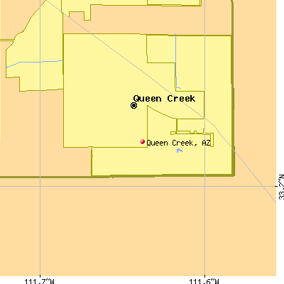 Queen Creek map