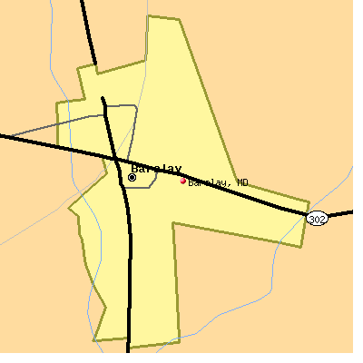 Barclay map