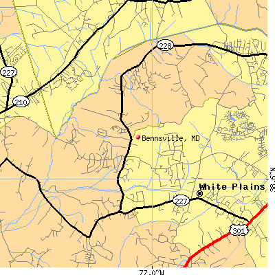 Bennsville map