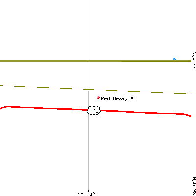Red Mesa map