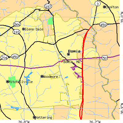 Bowie map