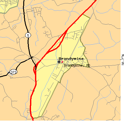 Brandywine map