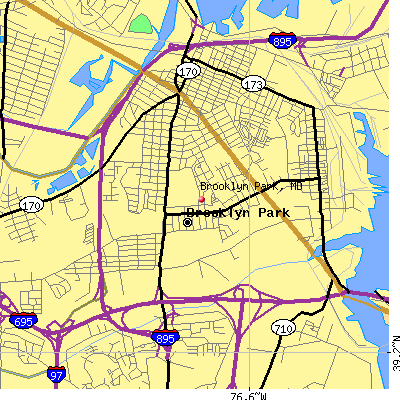 Brooklyn Park map