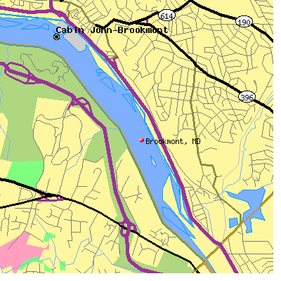 Brookmont map