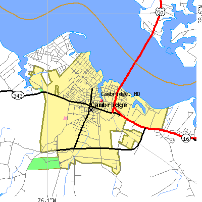 Cambridge map