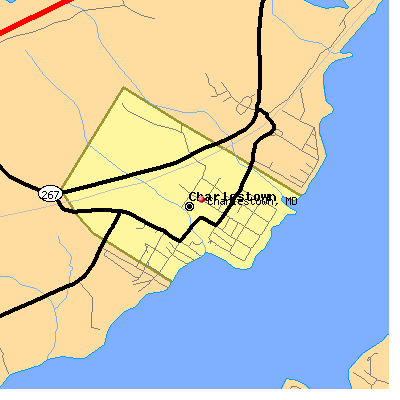 Charlestown map