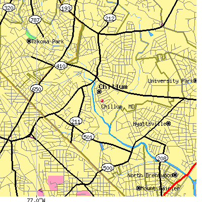 Chillum map