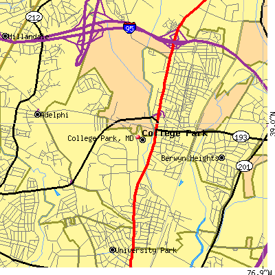 College Park map