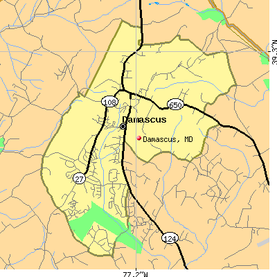 Damascus map
