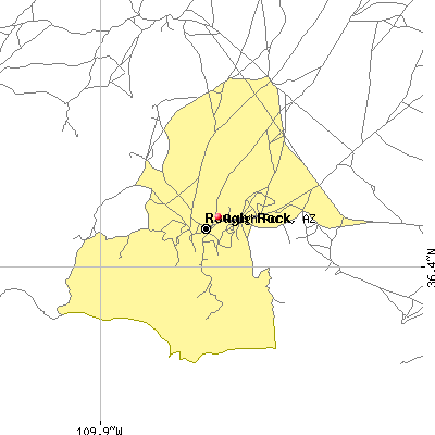Rough Rock map
