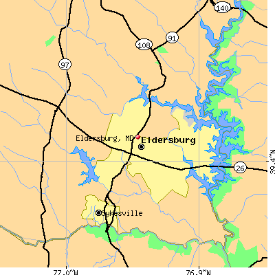 Eldersburg map