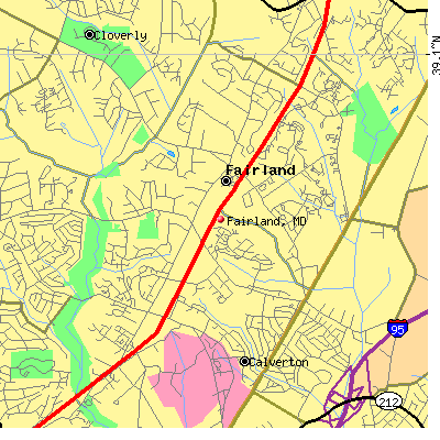 Fairland map