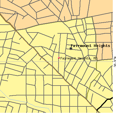 Fairmount Heights map