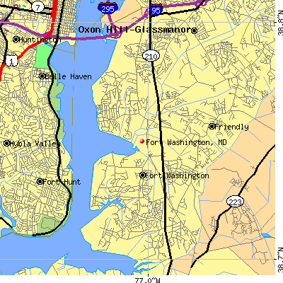 Fort Washington map