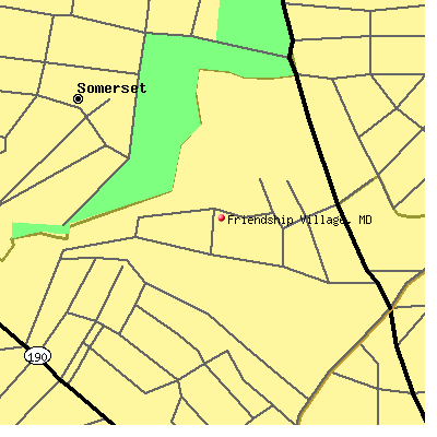 Friendship Village map