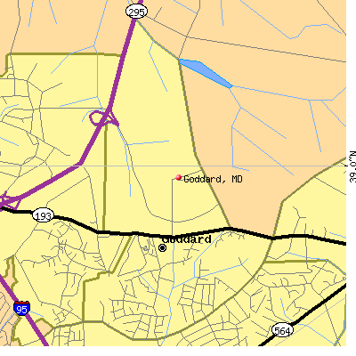 Goddard map
