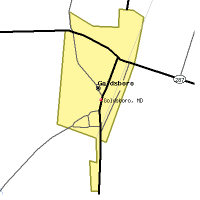 Goldsboro map