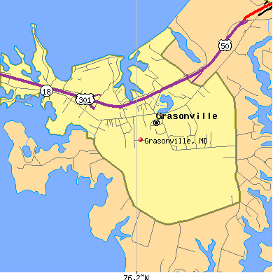 Grasonville map