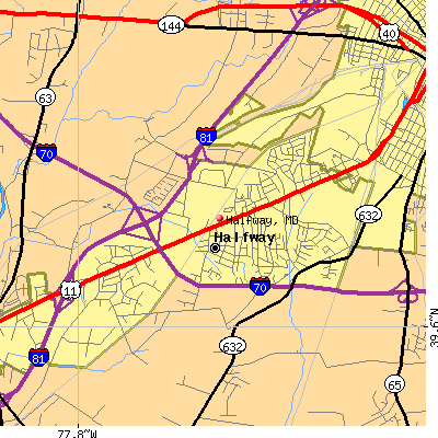 Halfway map