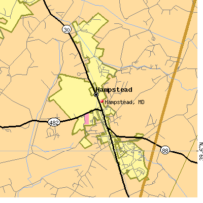 Hampstead map