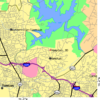 Hampton map