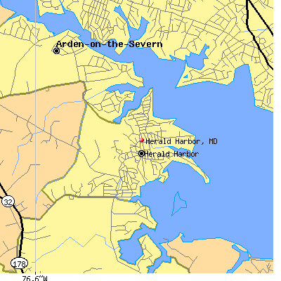 Herald Harbor map