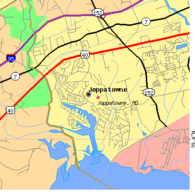 Joppatowne map