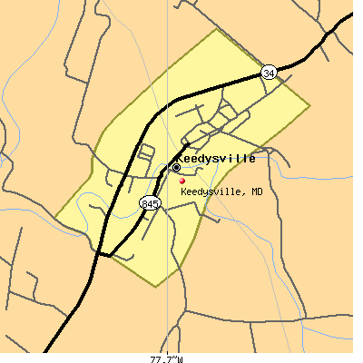 Keedysville map