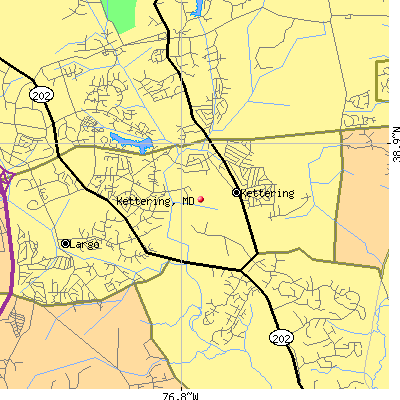 Kettering map