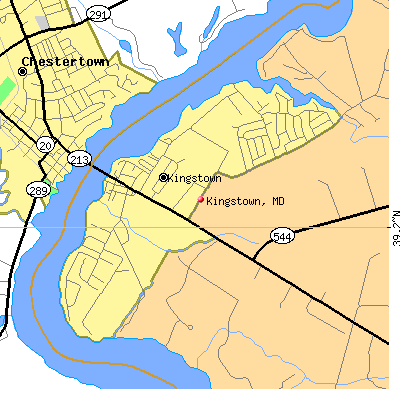 Kingstown map