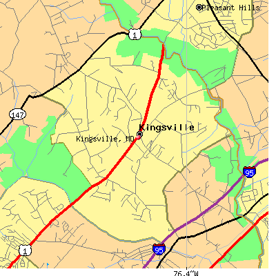 Kingsville map