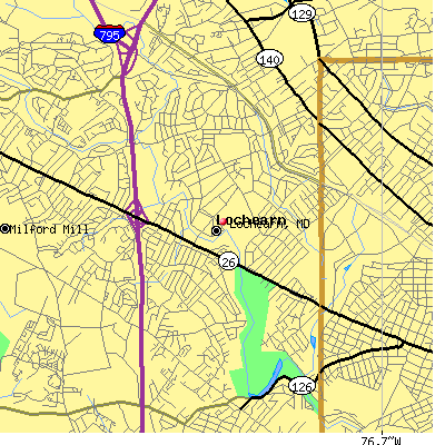 Lochearn map