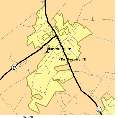 Manchester map