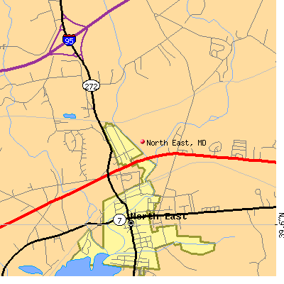 North East map