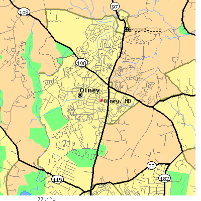 Olney map