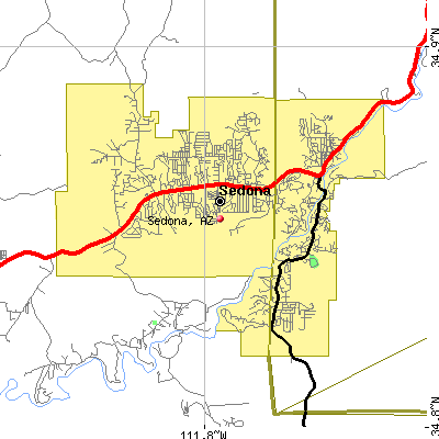 Sedona map