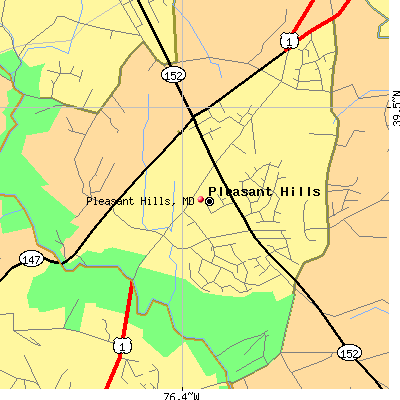 Pleasant Hills map