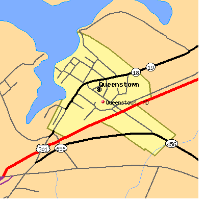 Queenstown map
