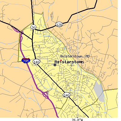 Reisterstown map