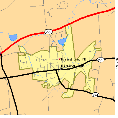 Rising Sun map