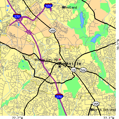 Rockville map