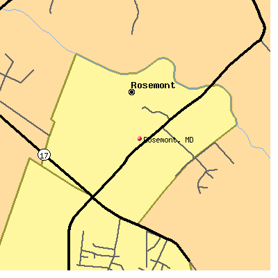 Rosemont map