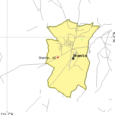 Shonto map