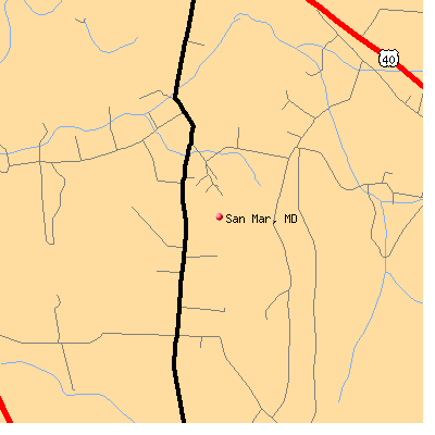 San Mar map